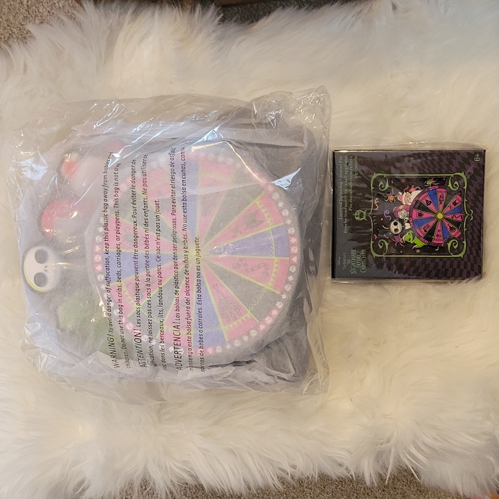 NWT Loungefly Nightmare Before Christmas Oogie Boogie Wheel Mini Backpack - Picture 11 of 11